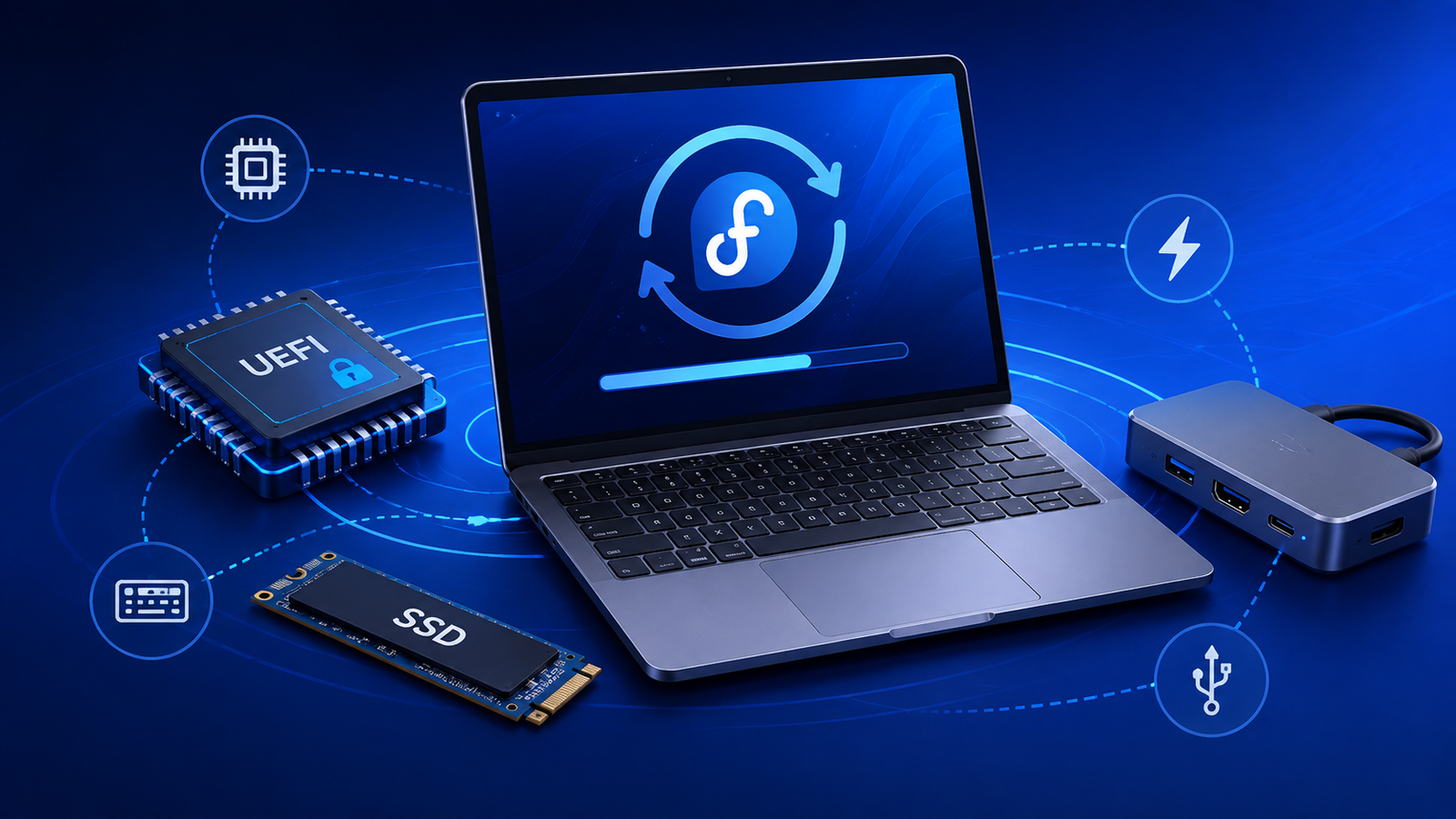 Checking firmware updates for Fedora 44 hardware