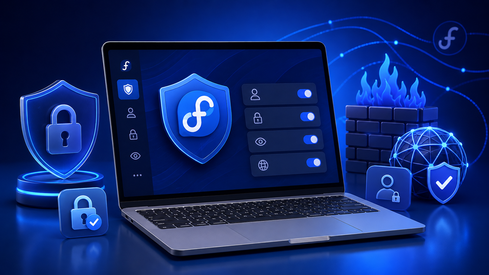 Fedora 44 security privacy and firewall settings