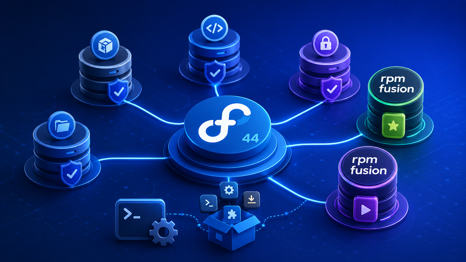 Enabling RPM Fusion repositories on Fedora 44